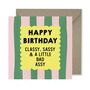 Classy Sassy Birthday Card, thumbnail 4 of 8