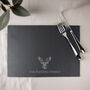 Personalised Stag Slate Placemat, thumbnail 1 of 4