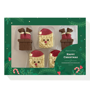 Festive Chocolate Santa Box, 2 of 3
