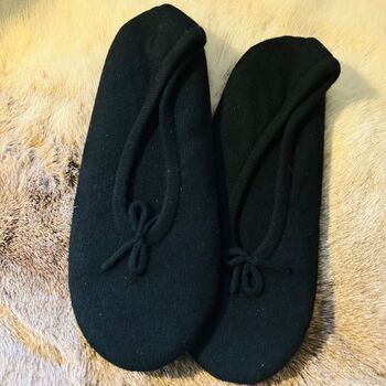 Personalised Cashmere Slippers, 3 of 4