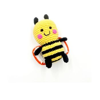 Handmade Bumble Bee Fair Trade Toy, 3 of 4