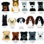 Personalised Dog Breed Keyring, thumbnail 9 of 12