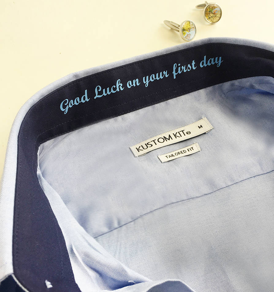 Personalised Hidden Message Shirt By TheLittleBoysRoom