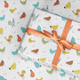 Chicken Wrapping Paper Roll / Folded, Multicoloured, thumbnail 1 of 2