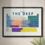 Elements Of The Deep Periodic Table Art Print, thumbnail 1 of 11