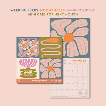 2025 Calendar | Les Fleurs, 6 of 8