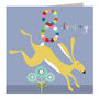 Happy Hare 8th Birthday Card, thumbnail 2 of 5