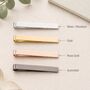 Personalised Luxury Message Tie Slide, thumbnail 3 of 8