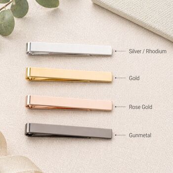 Personalised Luxury Message Tie Slide, 3 of 8