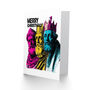 Three Wise Men Magi Kings Cmyk Pop Art Style Christmas Card, thumbnail 2 of 6