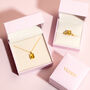Citrine Pendant Necklace In Sterling Silver And Gold, thumbnail 8 of 11