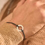 Men's Personalised Eternity Braid Bracelet, thumbnail 1 of 9