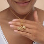 18ct Gold Charm Capture Necklace, thumbnail 2 of 5
