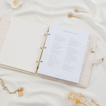 Wedding Planner Binder Blanc, 6 of 12