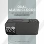 Wireless Charging Bluetooth Speaker With Alarm Clock, thumbnail 4 of 6