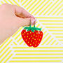 Strawberry Statement Earrings, thumbnail 1 of 3