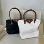 Personalised Nylon Embossed Cambridge Tote Shoulder Bag, thumbnail 1 of 5