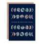 Every Phase Of The Moon Friendship Card, thumbnail 2 of 2