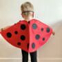 Felt Ladybird Costume For Kids And Adults, thumbnail 9 of 12