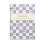 Personalised Bright Squares Combined Diary And Notebook, thumbnail 7 of 12