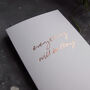 Everything Will Be Okay Luxury Foil Card, thumbnail 2 of 4