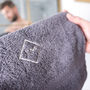 Personalised Embroidered Towelling Wash Cloth, thumbnail 2 of 4