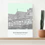 Personalised Home Portrait Sketch Print, thumbnail 3 of 12
