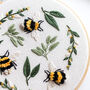 Bee Hand Embroidery Kit, thumbnail 3 of 5