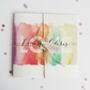 Love Rainbow Watercolour Wedding Invitation, thumbnail 1 of 11