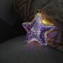 Iridescent 3D Effect Light Up Star Decoration, thumbnail 8 of 10