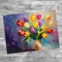 Kaleidoscope Of Elegance Textured Glass Chopping Board, thumbnail 6 of 8