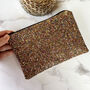 Confetti Glitter Clutch Bag, thumbnail 1 of 2