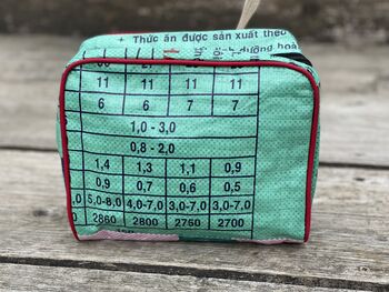 Recycled Fairtrade Wash Bag With Detachable Strap, 9 of 10