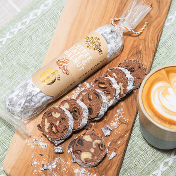 Coffee, Date And Walnut Chocolate Salami, 5 of 8