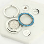 Something Old, New, Borrowed, Blue Bridal Sixpence Keyring, thumbnail 1 of 12