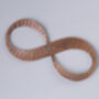 7th Anniversary Gift Copper Infinity Sculpture, thumbnail 6 of 12