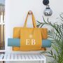 Monogrammed Organic Yoga Tote Bag, thumbnail 2 of 5