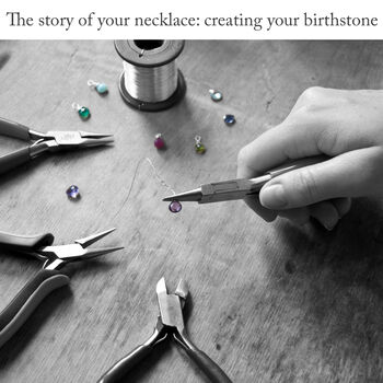 Personalised 21st Birthday Birthstone Necklace, 11 of 12