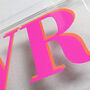 Personalised Pink And Orange Clear Case, thumbnail 6 of 9