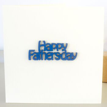 Happy Father's Day Handmade Card, 2 of 4
