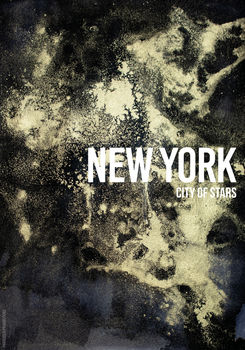 New York 'City Of Stars' Print, 6 of 8