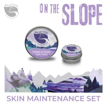 On The Slope Duo Hand And Food Repair Cream + Lip Balm, 2 of 9