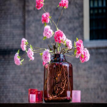 Vase Tisza Burgundy Colour By Dut Z, 5 of 7