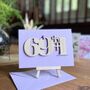 Personalised 69+One Birthday Card, thumbnail 1 of 9