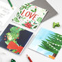 Textured Christmas Tree Card, thumbnail 5 of 8