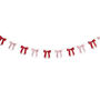 Pastel 3D Bow Garland, thumbnail 3 of 4