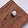 Sterling Silver Frosted Ball Stud Earrings, thumbnail 3 of 12