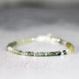 Green Aquamarine Bracelet, thumbnail 1 of 12