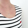 Sterling Silver Dainty Leaf Necklace, thumbnail 6 of 11