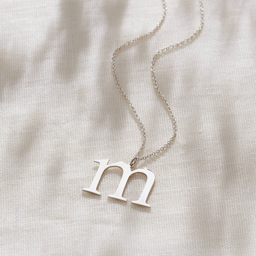 Silver Large Letter - Yours Truly Initials Collection - SPECIAL COLLECTIONS  | Royal Chain Group